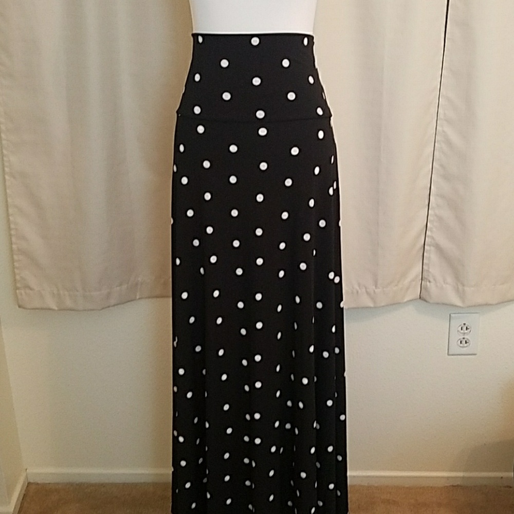 Polka Dot LuLaRoe Maxi skirt
